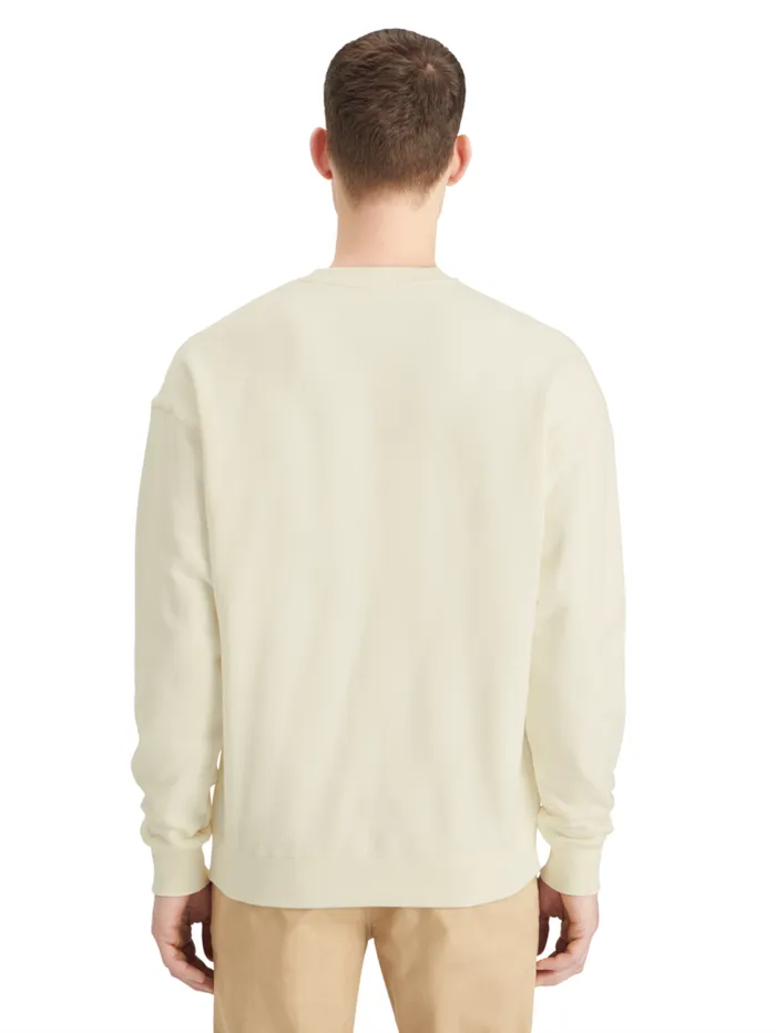 Essential Relaxed Fit Logo Sweatshirt Black Men Scotch and Soda Essentials