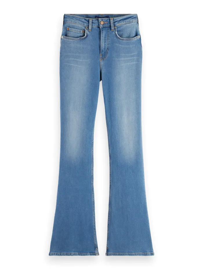 Essential THE CHARM FLARED JEANS BLUE SCENE Blue Scene Women Scotch and Soda Jeans