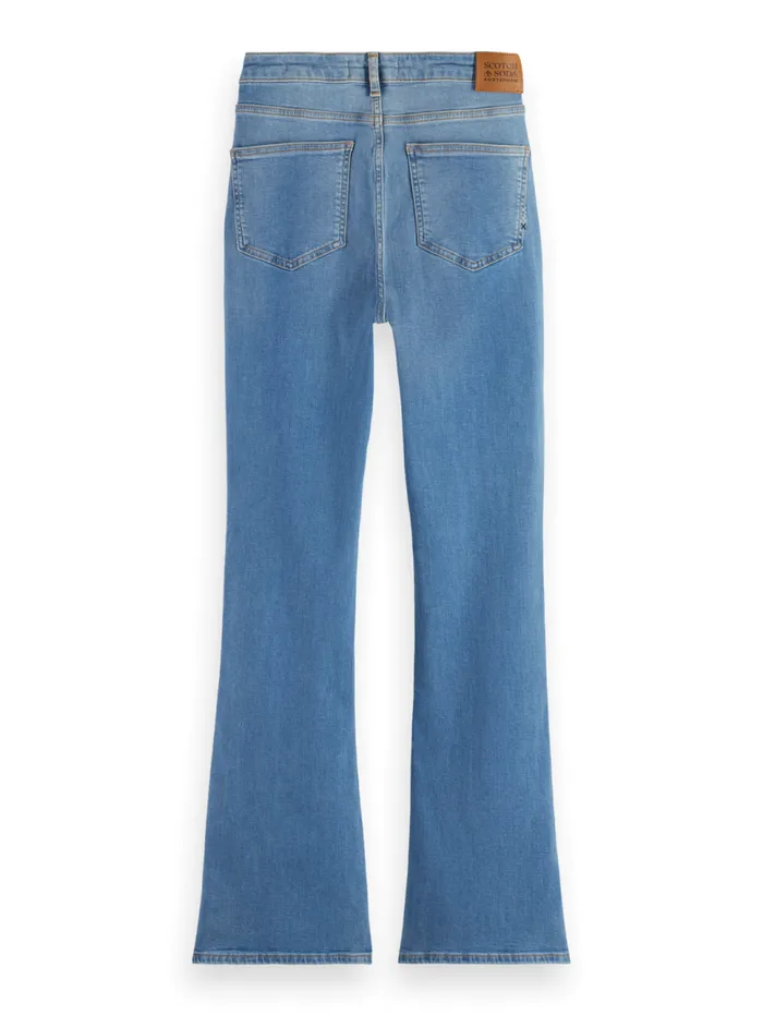 Essential THE CHARM FLARED JEANS BLUE SCENE Blue Scene Women Scotch and Soda Jeans Essential THE CHARM FLARED JEANS BLUE SCENE Blue Scene Women Scotch and Soda Jeans