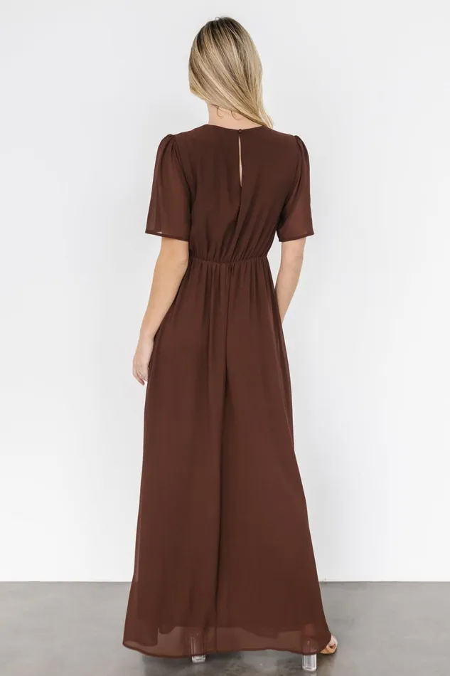 Esti Maxi Dress Espresso Women Baltic Born Mother Of The Bride Esti Maxi Dress Espresso Women Baltic Born Mother Of The Bride