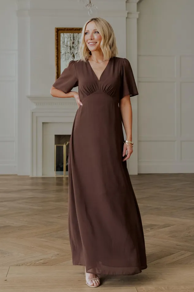 Esti Maxi Dress Espresso Women Baltic Born Mother Of The Bride Esti Maxi Dress Espresso Women Baltic Born Mother Of The Bride