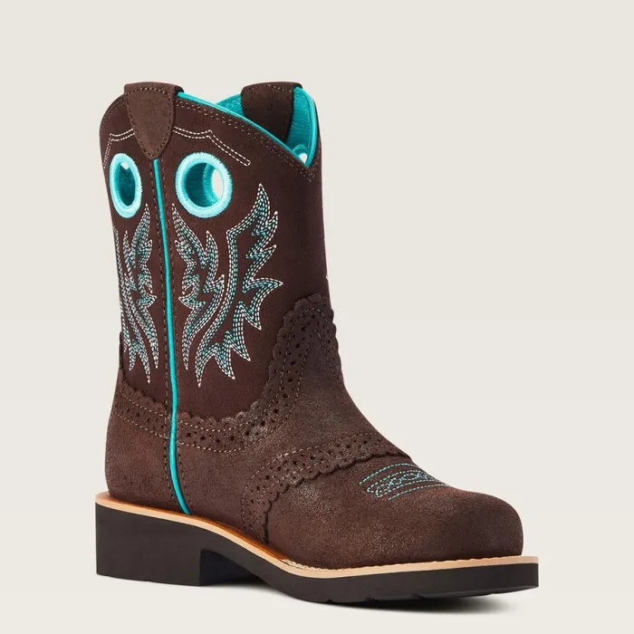 Fatbaby Cowgirl Western Boot Royal Chocolate Kids Ariat Big Kids039 Footwear Fatbaby Cowgirl Western Boot Royal Chocolate Kids Ariat Big Kids039 Footwear