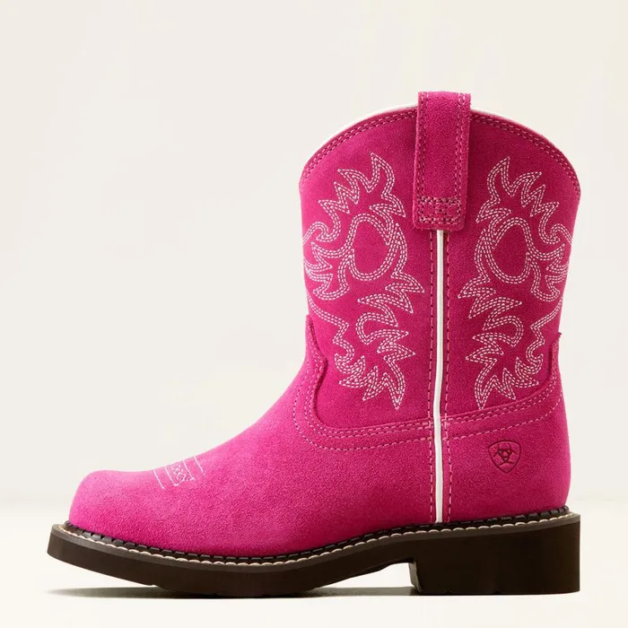 Fatbaby Western Boot Hottest Pink Kids Ariat Big Kids039 Footwear Fatbaby Western Boot Hottest Pink Kids Ariat Big Kids039 Footwear