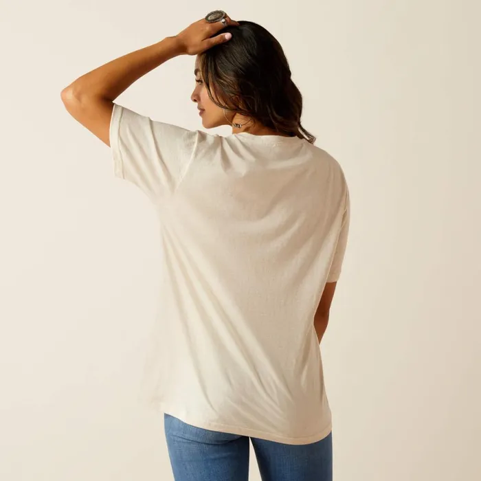 Feed TShirt Oatmeal Heather Women Ariat TShirts and Tops Feed TShirt Oatmeal Heather Women Ariat TShirts and Tops