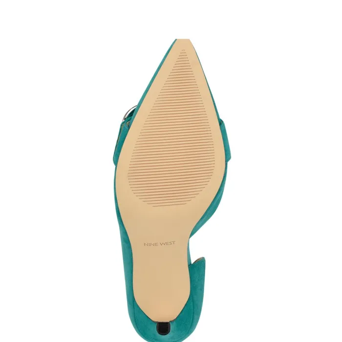 Finite Dress Pumps Medium Blue Women Nine West Pumps Finite Dress Pumps Medium Blue Women Nine West Pumps