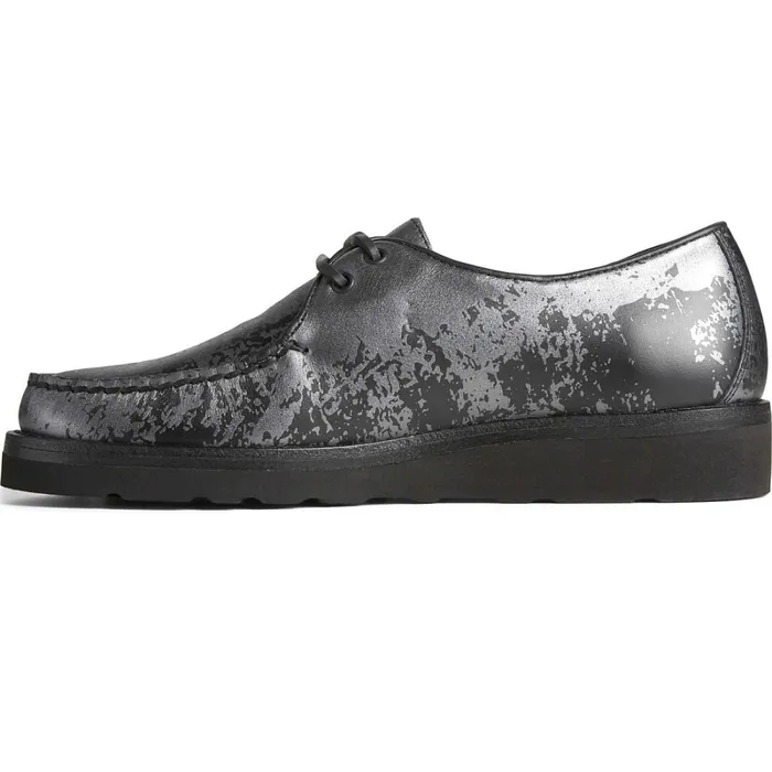 Flats and Loafers WomenMen Sperry Unisex Sperry X Pleasures Captain039s Oxford Silver