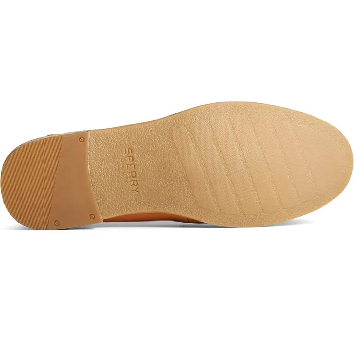 Flats and Loafers Women Sperry Seaport Penny Leather Loafer Tan