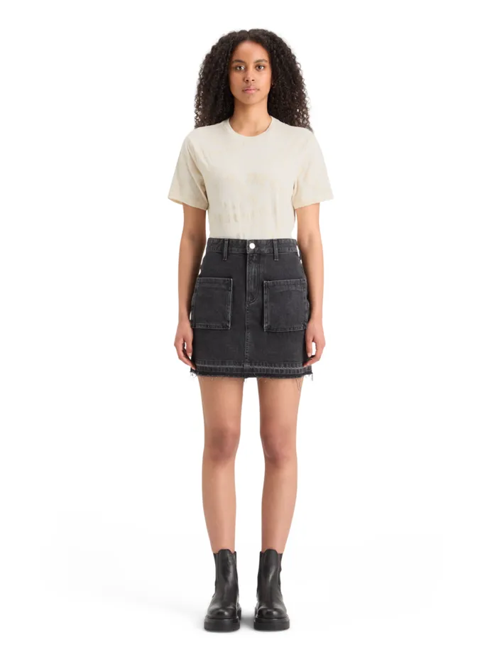 FLOCK AOP REGULAR FIT TSHIRT Soft Ice Women Scotch and Soda Tops and TShirts