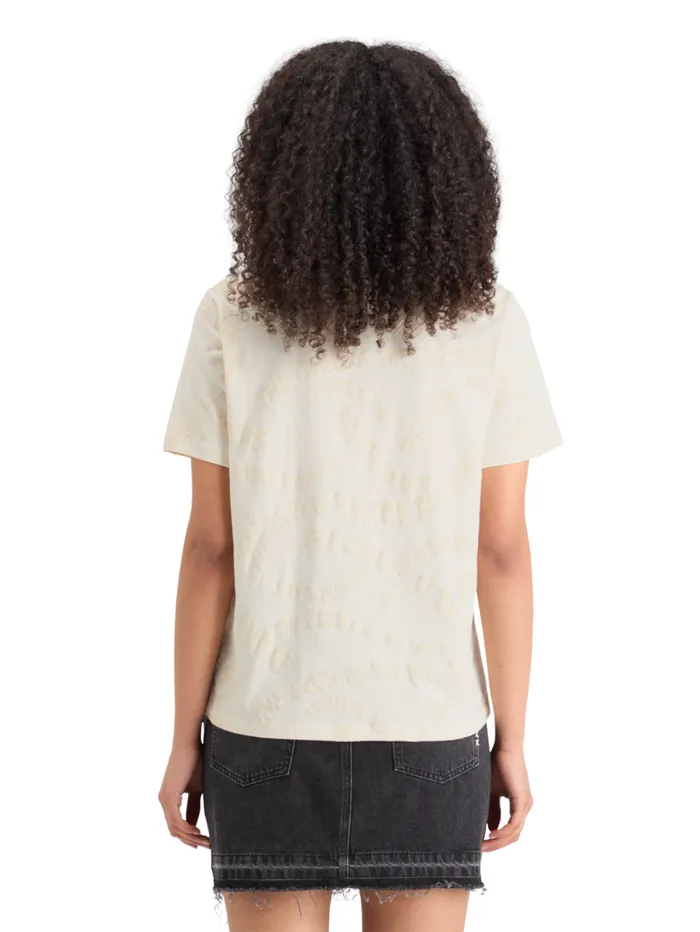 FLOCK AOP REGULAR FIT TSHIRT Soft Ice Women Scotch and Soda Tops and TShirts FLOCK AOP REGULAR FIT TSHIRT Soft Ice Women Scotch and Soda Tops and TShirts