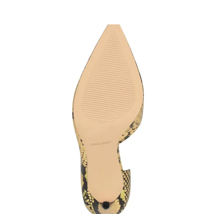 Folowe D039orsay Pointy Toe Pumps Gold Snake Women Nine West Pumps Folowe D039orsay Pointy Toe Pumps Gold Snake Women Nine West Pumps