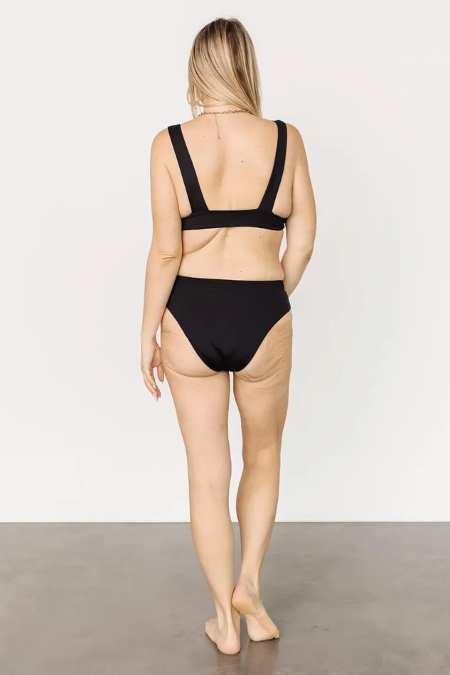 Formentera Pullover Bikini Top Black Women Baltic Born Bikini Formentera Pullover Bikini Top Black Women Baltic Born Bikini
