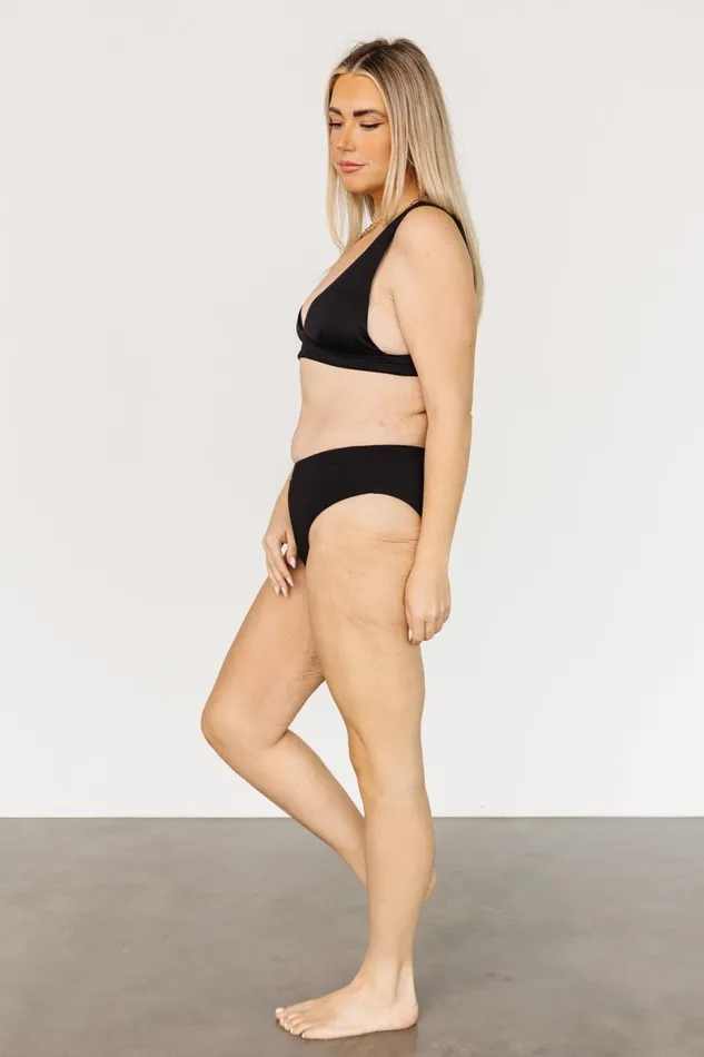 Formentera Pullover Bikini Top Black Women Baltic Born Bikini Formentera Pullover Bikini Top Black Women Baltic Born Bikini