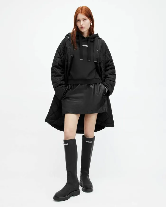 Fortuna Oversized Pippa Floral Hoodie Black Women AllSaints Sweatshirts and Hoodies Fortuna Oversized Pippa Floral Hoodie Black Women AllSaints Sweatshirts and Hoodies
