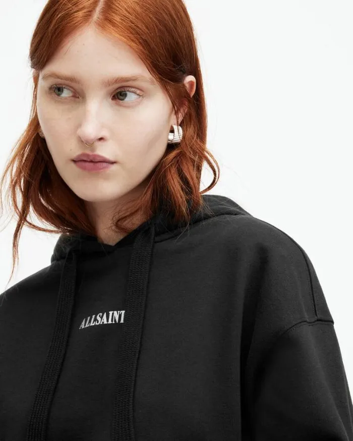 Fortuna Oversized Pippa Floral Hoodie Black Women AllSaints Sweatshirts and Hoodies Fortuna Oversized Pippa Floral Hoodie Black Women AllSaints Sweatshirts and Hoodies