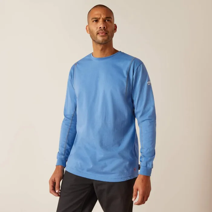 FR AC Crew TShirt Campanula Men Ariat Workwear