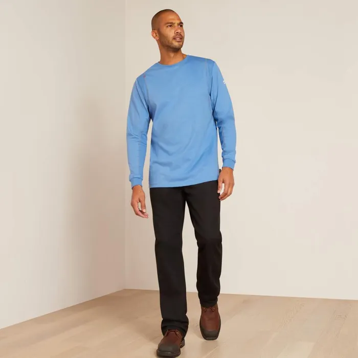 FR AC Crew TShirt Campanula Men Ariat Workwear FR AC Crew TShirt Campanula Men Ariat Workwear