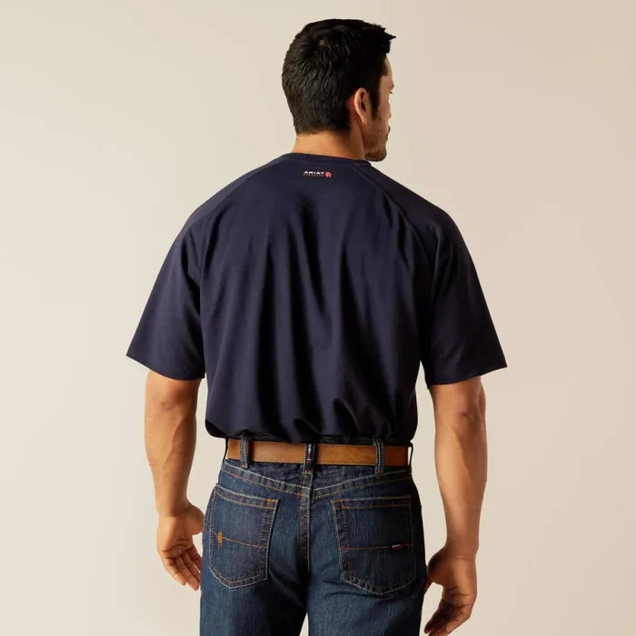 FR Baselayer TShirt Navy Men Ariat Workwear FR Baselayer TShirt Navy Men Ariat Workwear