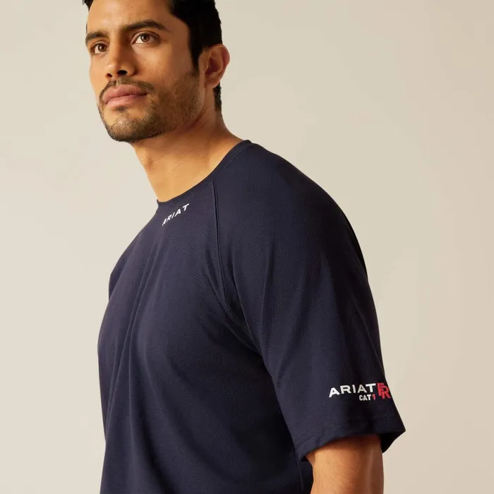 FR Baselayer TShirt Navy Men Ariat Workwear FR Baselayer TShirt Navy Men Ariat Workwear