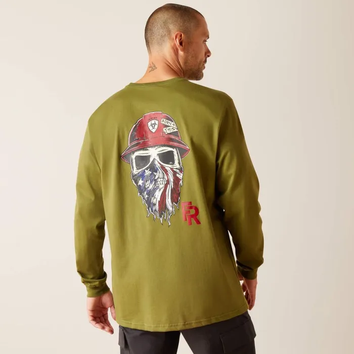 FR Born For This TShirt Lichen Men Ariat Workwear