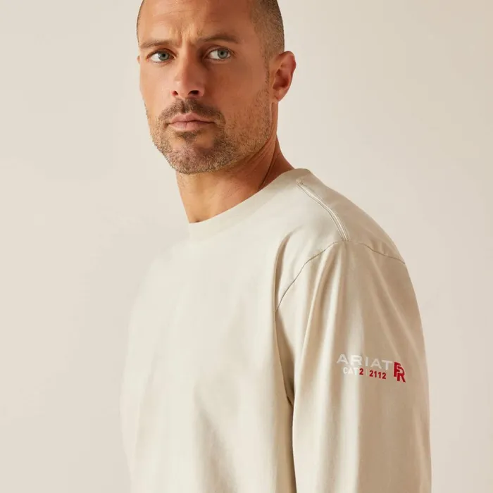 FR Chain Hook TShirt Silver Lining Men Ariat Workwear FR Chain Hook TShirt Silver Lining Men Ariat Workwear