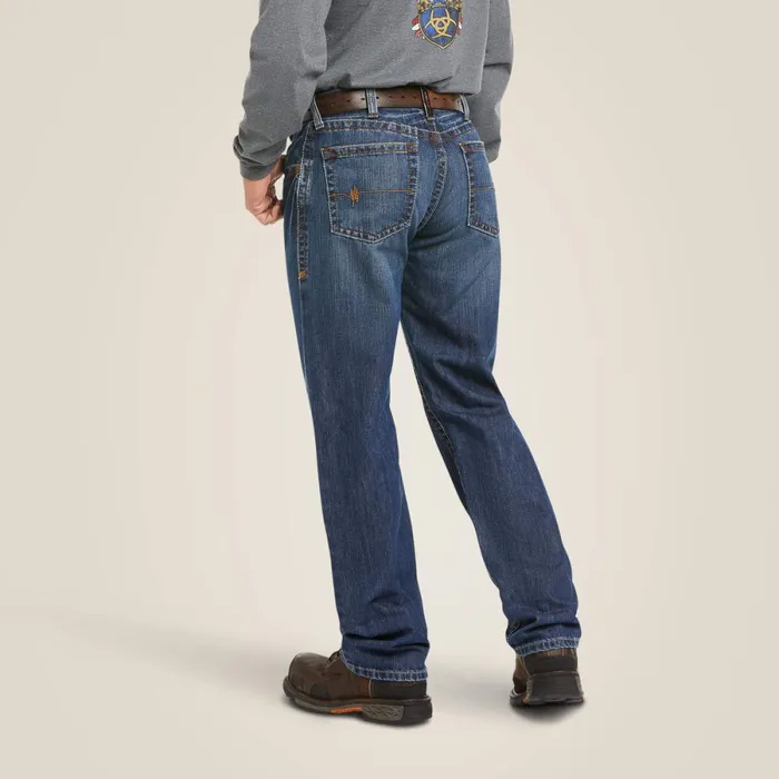 FR M3 Loose Basic Stackable Straight Leg Jean Flint Men Ariat Workwear FR M3 Loose Basic Stackable Straight Leg Jean Flint Men Ariat Workwear
