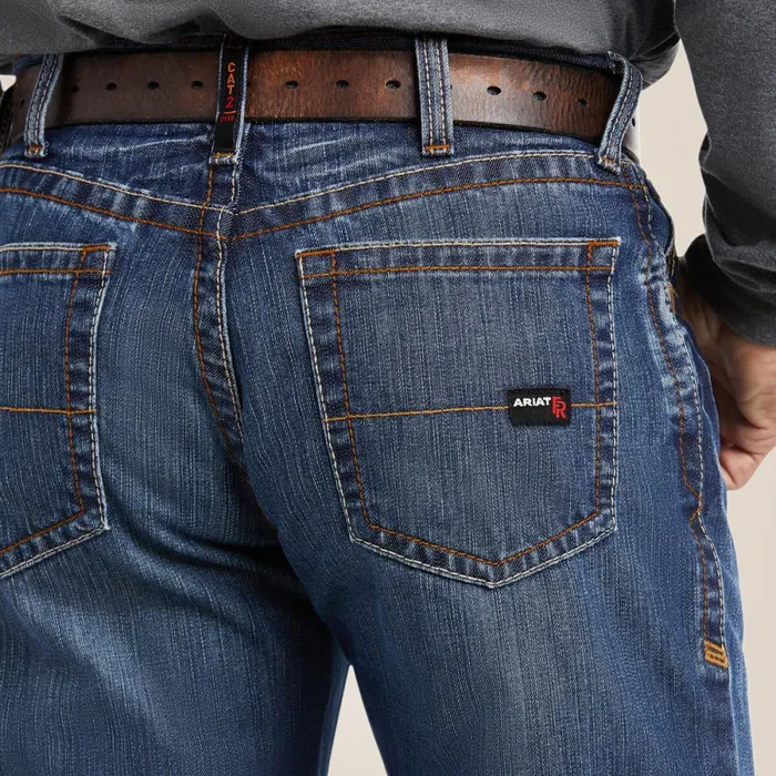 FR M3 Loose Basic Stackable Straight Leg Jean Flint Men Ariat Workwear FR M3 Loose Basic Stackable Straight Leg Jean Flint Men Ariat Workwear