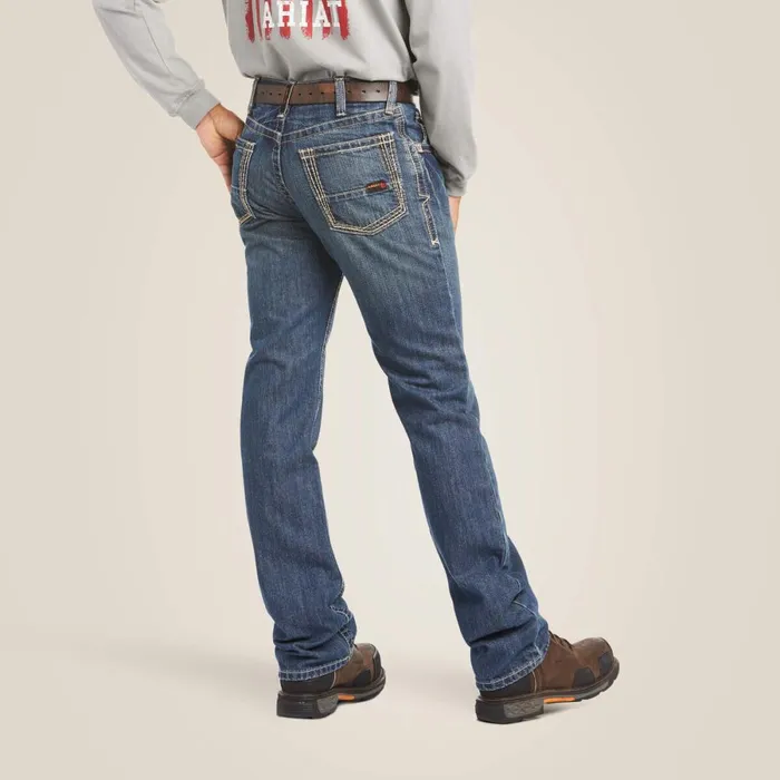 FR M4 Relaxed Boundary Boot Cut Jean Clay Men Ariat Workwear FR M4 Relaxed Boundary Boot Cut Jean Clay Men Ariat Workwear