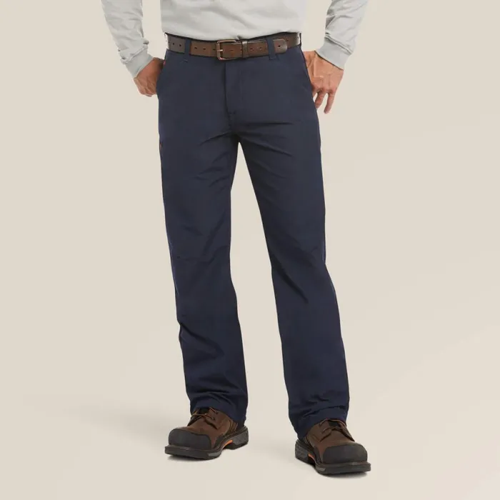 FR M4 Relaxed DuraLight Ripstop Boot Cut Pant Navy Men Ariat Pants and Shorts