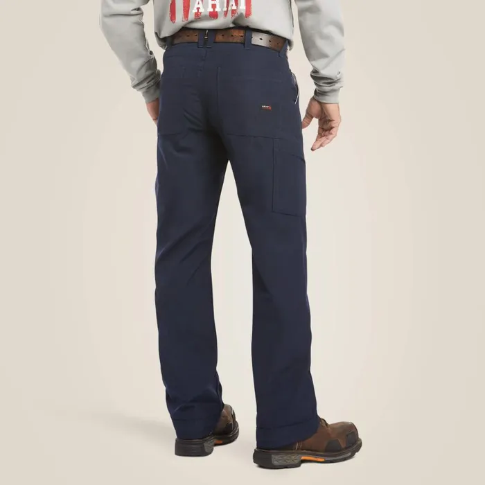 FR M4 Relaxed DuraLight Ripstop Boot Cut Pant Navy Men Ariat Pants and Shorts FR M4 Relaxed DuraLight Ripstop Boot Cut Pant Navy Men Ariat Pants and Shorts