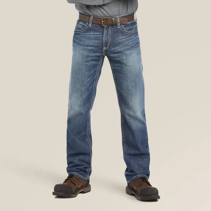 FR M4 Relaxed Ridgeline Boot Cut Jean Glacier Men Ariat Workwear