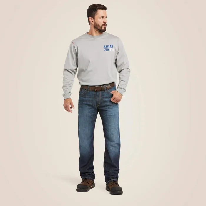 FR M4 Relaxed Stretch DuraLight Basic Boot Cut Jean Lassen Men Ariat Workwear FR M4 Relaxed Stretch DuraLight Basic Boot Cut Jean Lassen Men Ariat Workwear