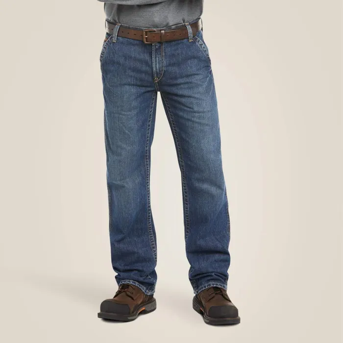 FR M4 Relaxed Workhorse Boot Cut Jean Flint Men Ariat Workwear