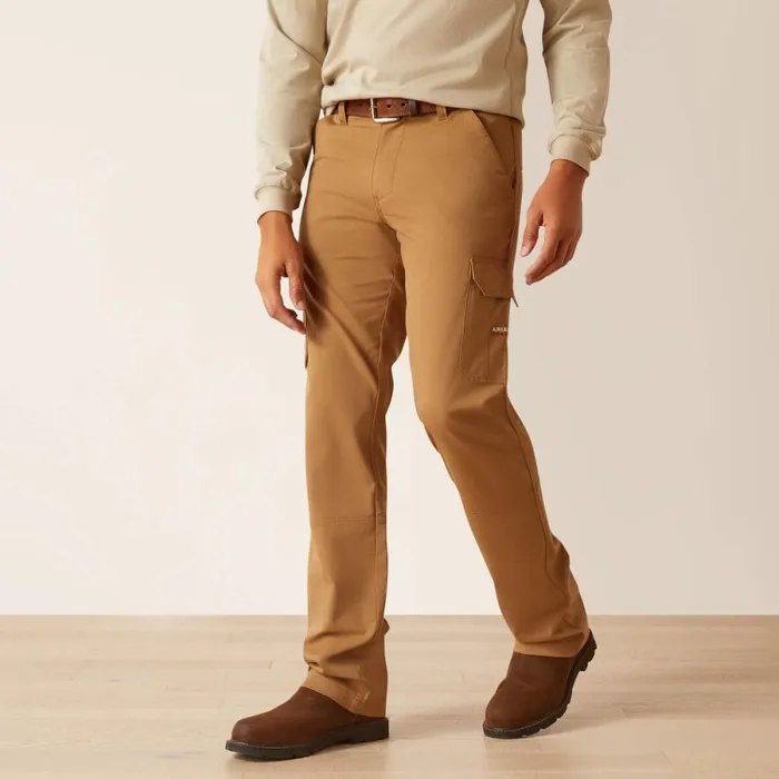FR M7 Slim DuraStretch Duralight Twill Straight Pant Field Khaki Men Ariat Workwear