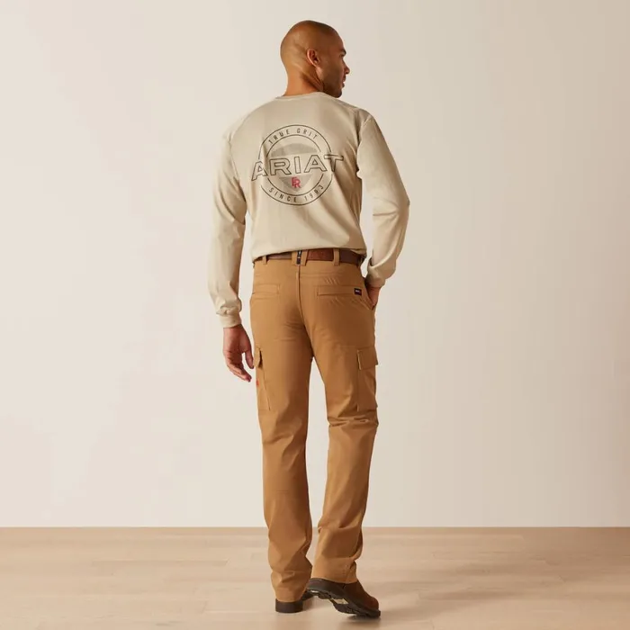 FR M7 Slim DuraStretch Duralight Twill Straight Pant Field Khaki Men Ariat Workwear FR M7 Slim DuraStretch Duralight Twill Straight Pant Field Khaki Men Ariat Workwear