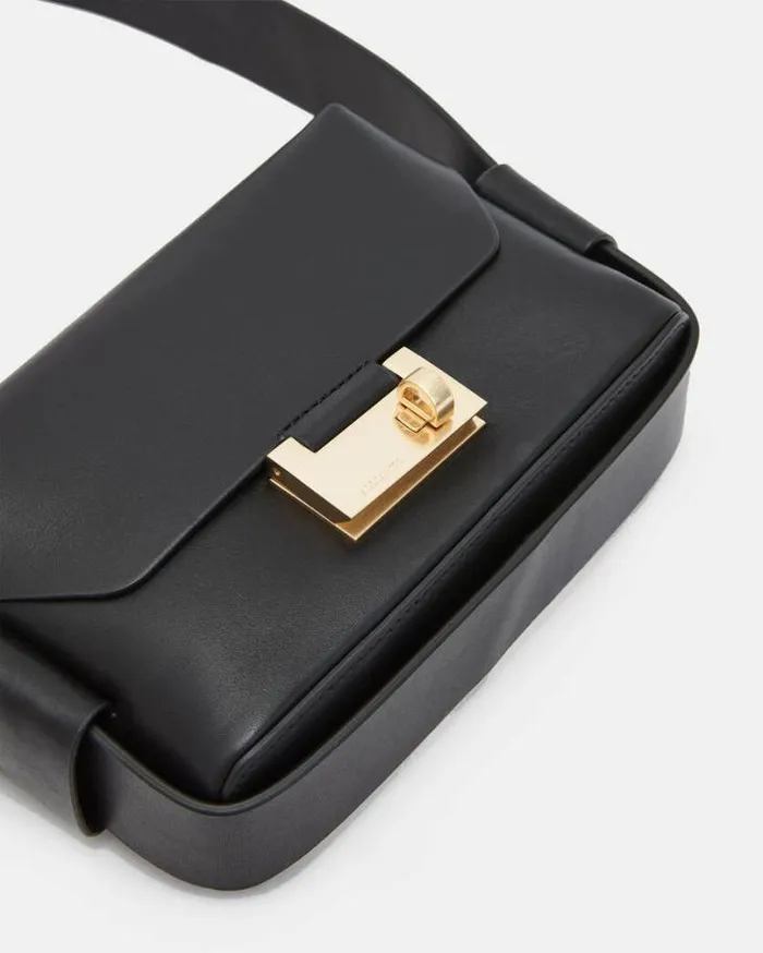 Frankie 3In1 Leather Crossbody Bag Black Women AllSaints Handbags and Wallets Frankie 3In1 Leather Crossbody Bag Black Women AllSaints Handbags and Wallets
