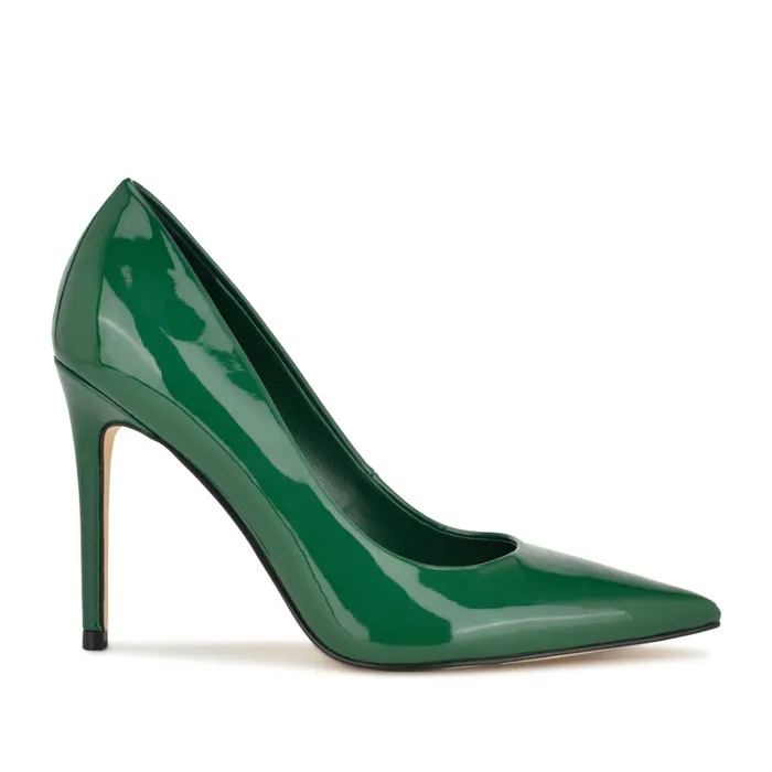 Fresh Pointy Toe Pumps Green Women Nine West Pumps