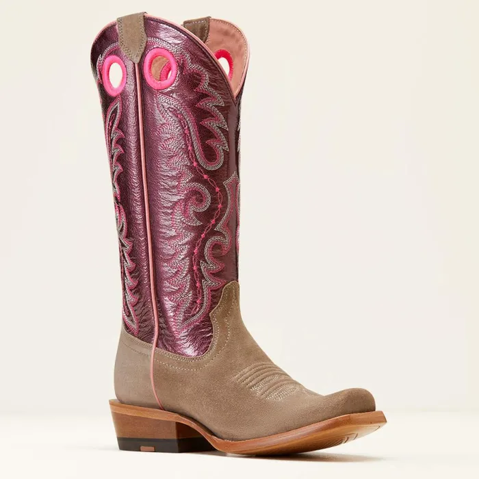 Frontier Boon Western Boot Smokey Roughout Women Ariat Western Boots Frontier Boon Western Boot Smokey Roughout Women Ariat Western Boots