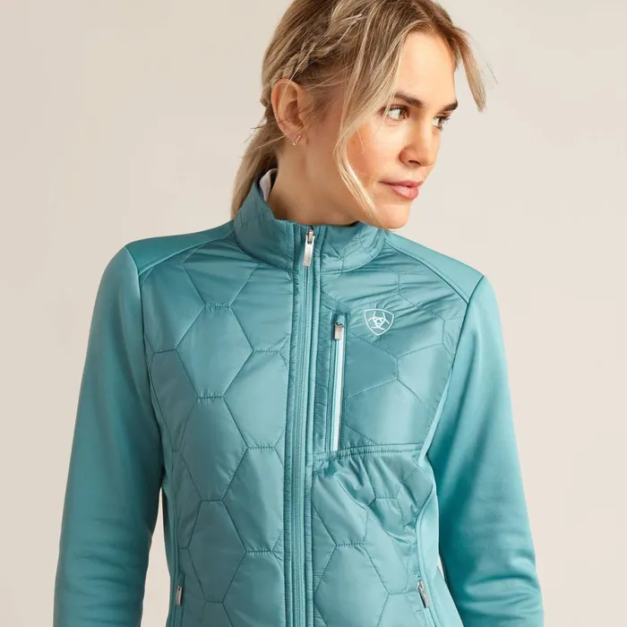 Fusion Insulated Jacket Brittany Blue Women Ariat Jackets and Vests Fusion Insulated Jacket Brittany Blue Women Ariat Jackets and Vests