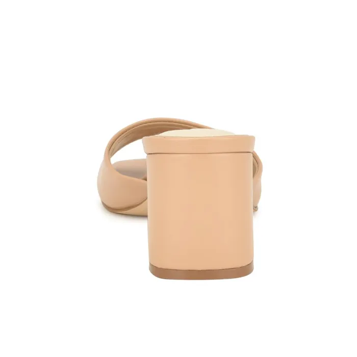Gagen Slide Sandals Light Pink Women Nine West Dress Gagen Slide Sandals Light Pink Women Nine West Dress