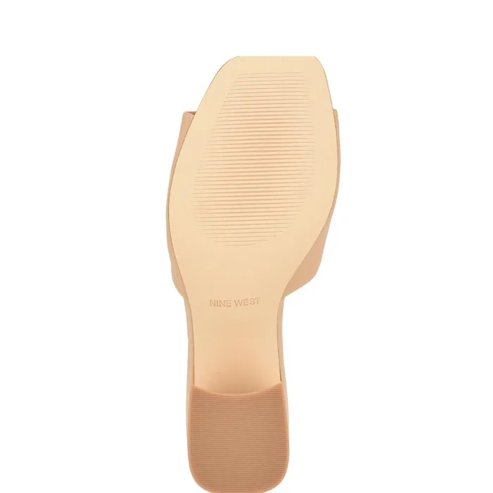 Gagen Slide Sandals Light Pink Women Nine West Dress Gagen Slide Sandals Light Pink Women Nine West Dress