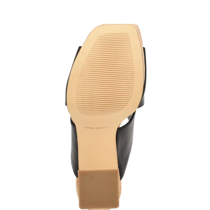 Girlz Platform Sandals Black Natural Women Nine West Sandals Girlz Platform Sandals Black Natural Women Nine West Sandals