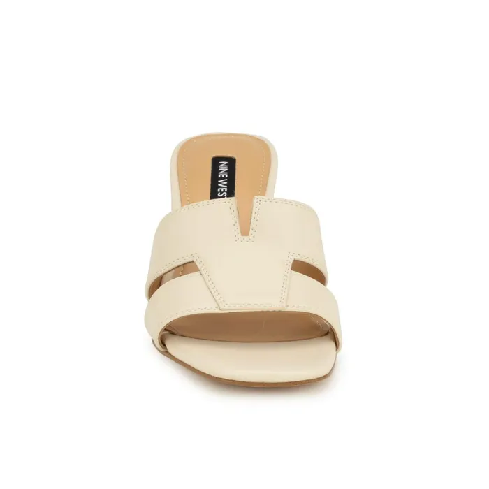 Griselda Block Heel Sandals Ivory Women Nine West Low Heel Griselda Block Heel Sandals Ivory Women Nine West Low Heel