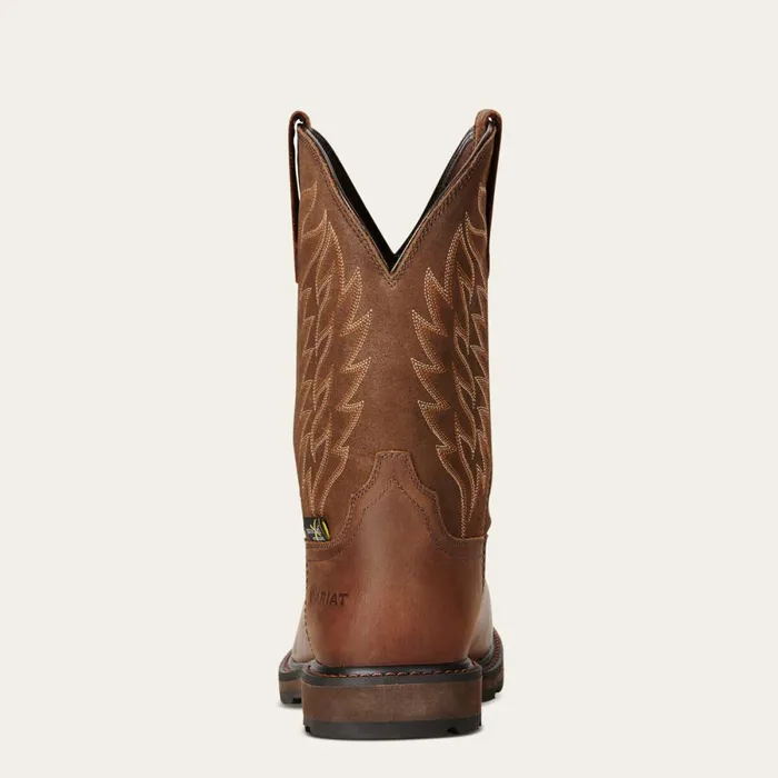 Groundbreaker Wide Square Toe MetGuard MetGuard Steel Toe Work Boot Brown Men Ariat Work Boots Groundbreaker Wide Square Toe MetGuard MetGuard Steel Toe Work Boot Brown Men Ariat Work Boots