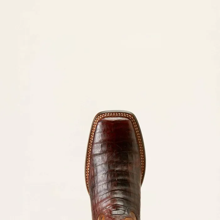 Gunslinger Cowboy Boot Dark Amber Caiman Bellyhotfire Rust Men Ariat Western Boots Gunslinger Cowboy Boot Dark Amber Caiman Bellyhotfire Rust Men Ariat Western Boots