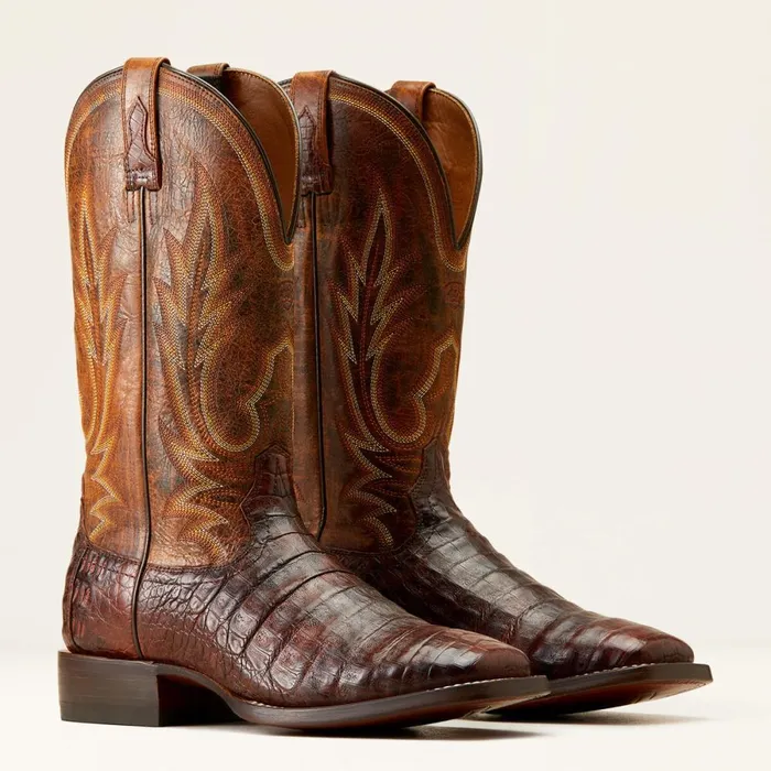 Gunslinger Cowboy Boot Dark Amber Caiman Bellyhotfire Rust Men Ariat Western Boots Gunslinger Cowboy Boot Dark Amber Caiman Bellyhotfire Rust Men Ariat Western Boots