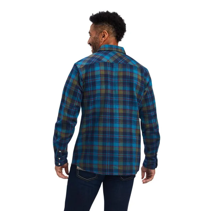Halstead Retro Fit Shirt Sylvan Teal Men Ariat Button Down Shirts Halstead Retro Fit Shirt Sylvan Teal Men Ariat Button Down Shirts