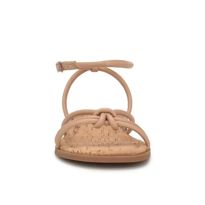 Hanklee Ankle Strap Flat Sandals Warm Blush Women Nine West Flats Hanklee Ankle Strap Flat Sandals Warm Blush Women Nine West Flats