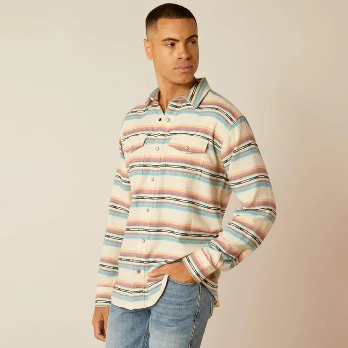 Hansel Retro Fit Shirt Sandshell Men Ariat Button Down Shirts