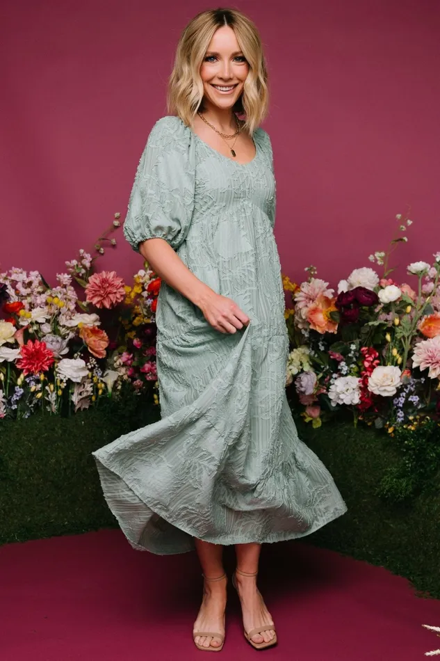 Hayward Dress Sage Women Baltic Born Midi Dresses