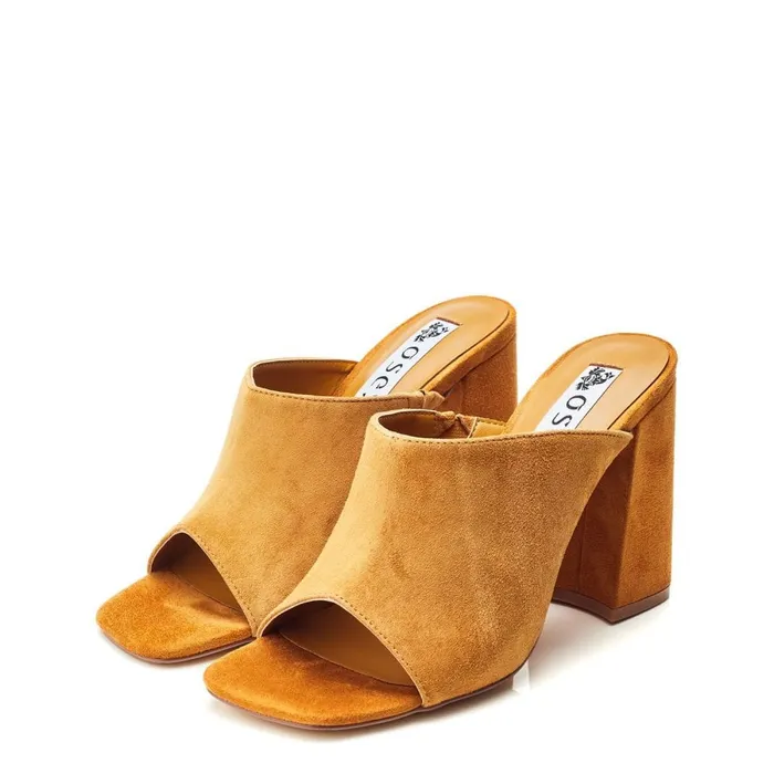 Heeled Sandals Women Moda In Pelle Bsoleful BLoki Tan Suede